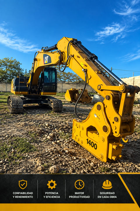 Renta de Excavadora CAT 320D en Mérida, Yucatán Renta de Excavadora CAT 320D en Mérida, Yucatán